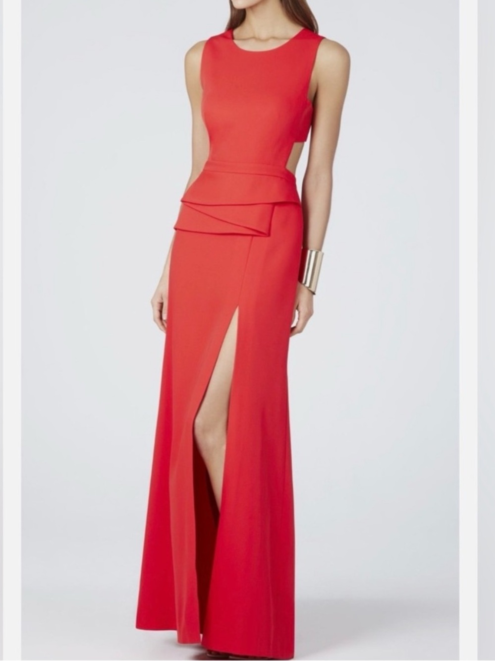 BCBGMaxAzria Red Maxi Dress